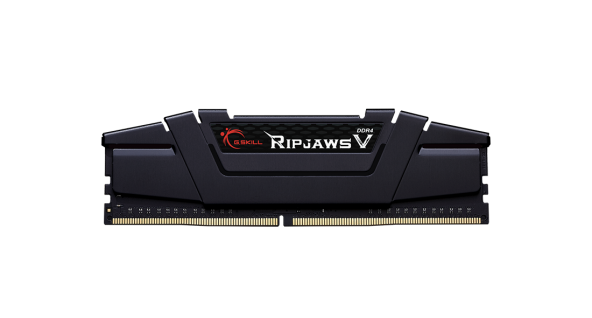 GSKILL  RipjawsV Siyah DDR4-3600Mhz CL16 32GB 2X16GB DUAL 16-19-19-39 1.35V - 3