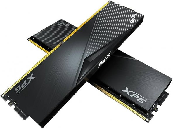 XPG Lancer Blade Siyah RGB DDR5-6000Mhz CL30 32GB 2x16GB Dual Kit 30-40-40 1.35V - 1