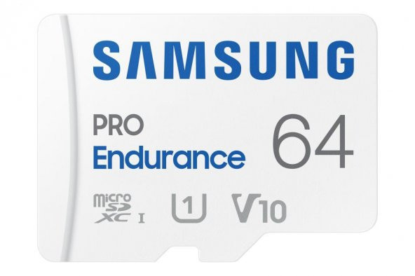 Samsung PRO Endurance 64/GB microSDHC Kart (SD Adaptör) MB-MJ32KA