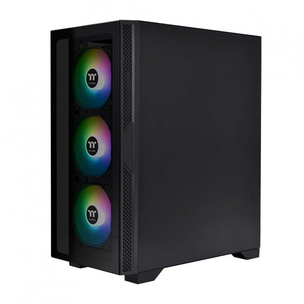 THERMALTAKE  versa t25 550w 80+ argb 3x120mm fan tempered glass pencereli oyuncu kasasi - 4