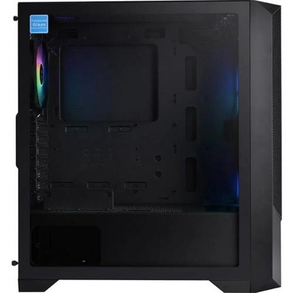 THERMALTAKE  versa t27 tg 750w 80+ argb 3x120mm fan mesh ön panel, pencereli oyuncu kasasi - 4
