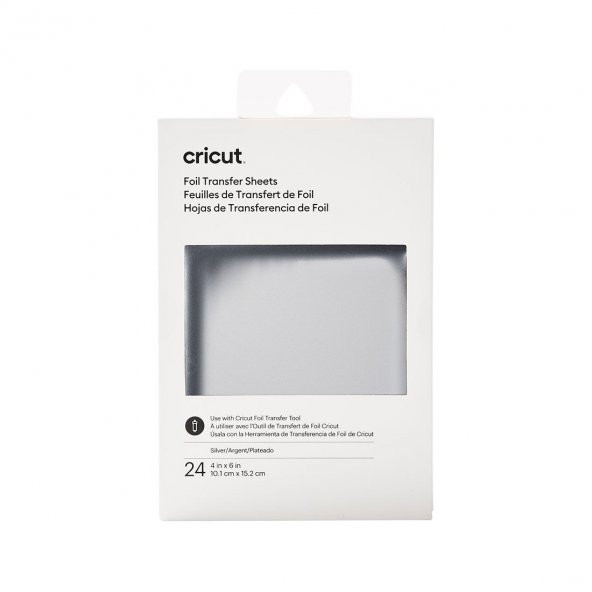 CRICUT 2008713 TRANSFER FOLYO SAYFA 10X15CM 24 SAYFA GÜMÜS