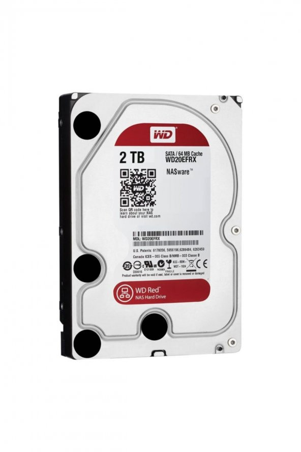 WD 2TB Red 3.5" 64MB 5400Rpm Sata3 WD20EFPX