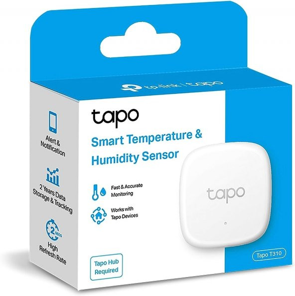 TP-LINK Tapo T310 Akilli Isi & Nem Sensörü Akilli Ev Ürünleri - 2