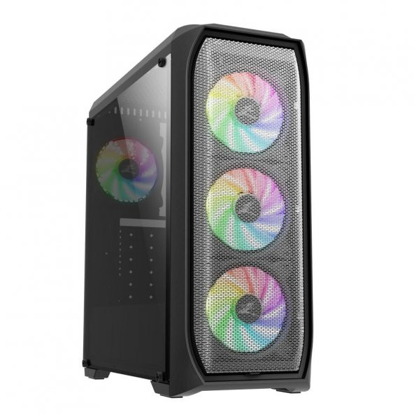 Zalman  n5 mf 700w atx 4xrgb fan midt kasa - 2