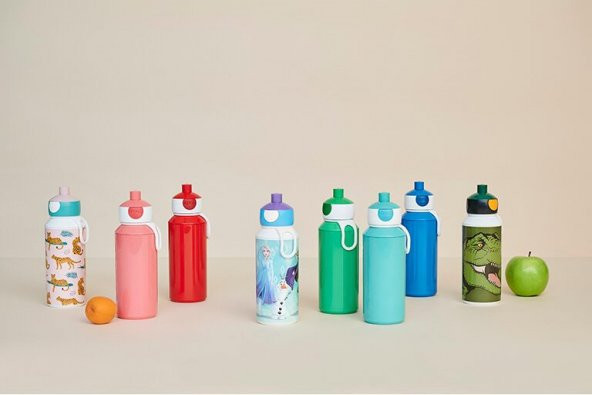 Mepal Drinking Bottle Pop Up Campus İçecek Şişesi 400 Ml - Sailors Bay - 5