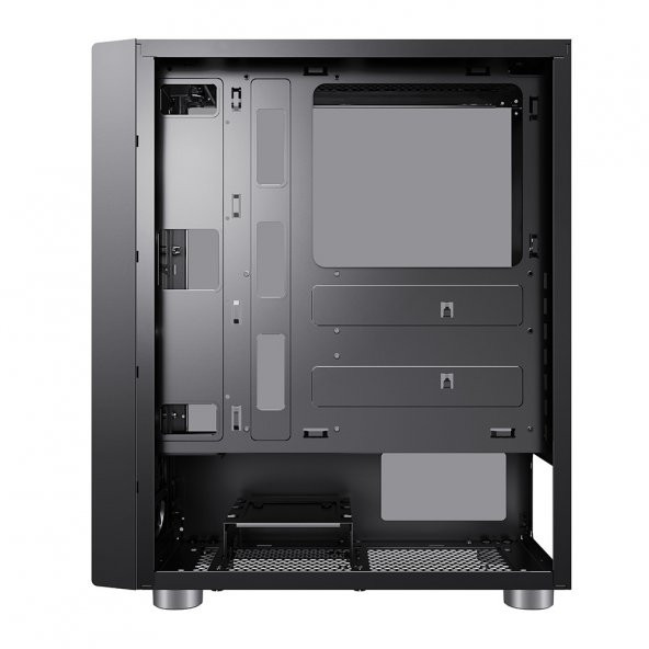 PowerBoost  VK-G3403S 650w 80+ USB3.0 Kirmizi LED fan Mesh Panel kasa - 3