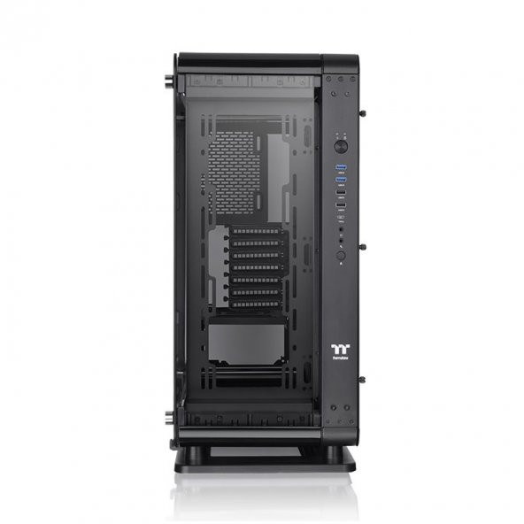 THERMALTAKE  core p6 siyah 3 x tempered glass pencereli midtower kasasi - 3