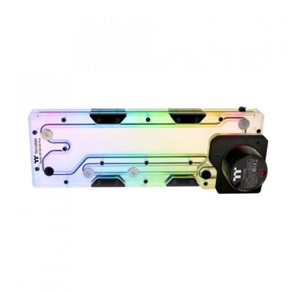 THERMALTAKE  pacific dp100-d5 plus rgb ledli 360mm sivi tanki + d5 pumpa