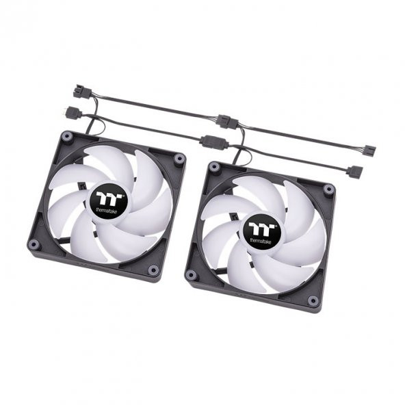 THERMALTAKE ct140 argb sync 2x140mm argb fan kiti CL-F150-PL14SW-A - 2