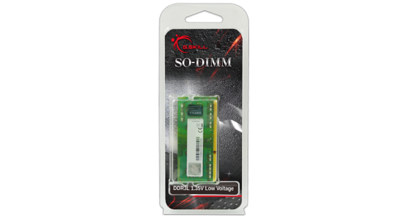 GSKILL F3-1600C11S-4GSL Value DDR3L-1600Mhz 1.35V Low Voltaj CL11 4GB SO-DIMM