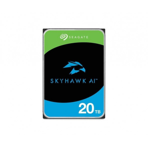 SEAGATE ST20000VE002 DSK 3.5"20TB 7200RPM SATA 256MB SKYHAWK Güvenlik Diski