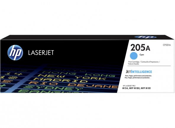 HP 205A Camgöbegi Orijinal LaserJet Toner CF531A