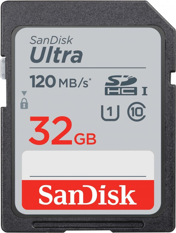 SANDISK 32 GB  SDSDUN4-032G-GN6IN 120/MB 32GB SD KART