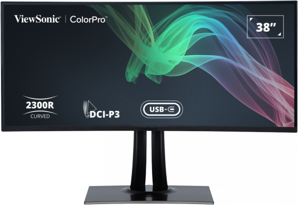 VIEWSONIC 37.5" VP3881a ColorPro Professional Series WQHD+3840x1600/2xHDMI/1xDP/1xType-C/2xType-A/1xType-B