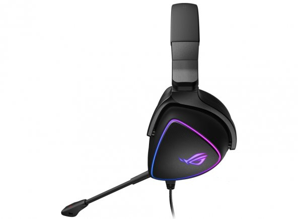 ASUS ROG DELTA S 7.1 ESS QUAD-DAC AI-MIC ÖZELLIKLI DAIRESEL RGB AYDINLATMA USB-C BAGLANTILI PC/PS4/XBOX/NINTENDO