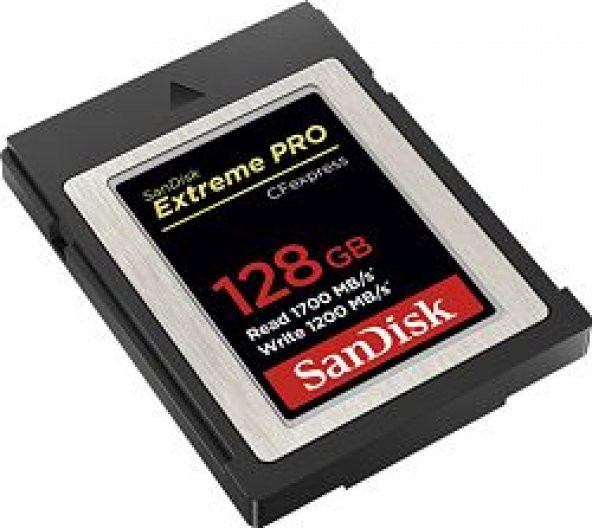SANDISK 128 GB CFEXPRESS KART EXT PRO  SDCFE-128G-GN4NN 1700/1000 MB/s
