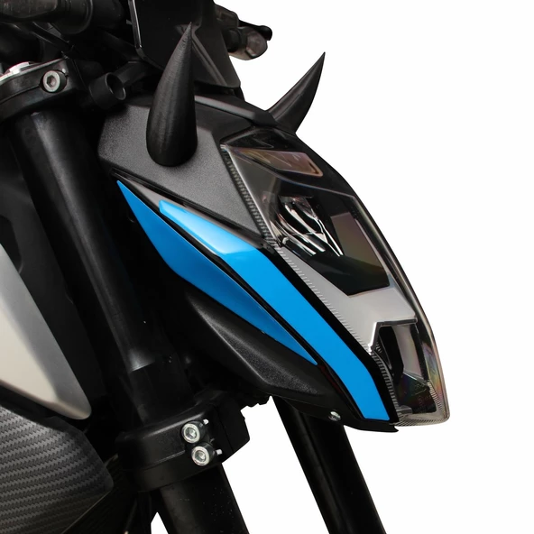 GP Kompozit CF Moto 250 NK 2023-2024 Uyumlu Full Pad Seti Mavi - 4