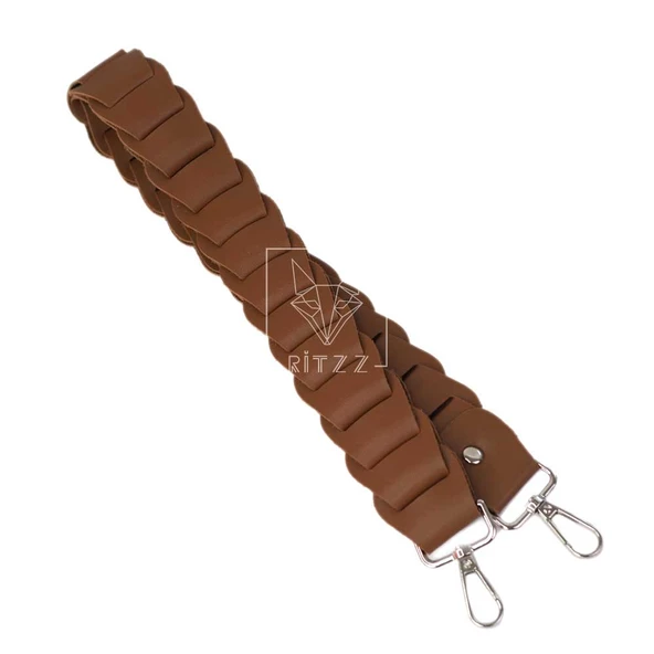 Suni Deri Örgü Çanta Sapı 64CM - 5