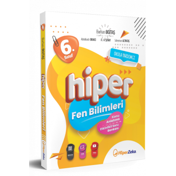 HİPER ZEKA  6. Sınıf Hiper Fen Bilimleri Konu Anlatımlı & Etkinlikli Soru Bankası