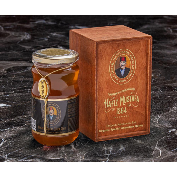 HAFİZ MUSTAFA 1864 Organic Filtrated Honey (500gr)