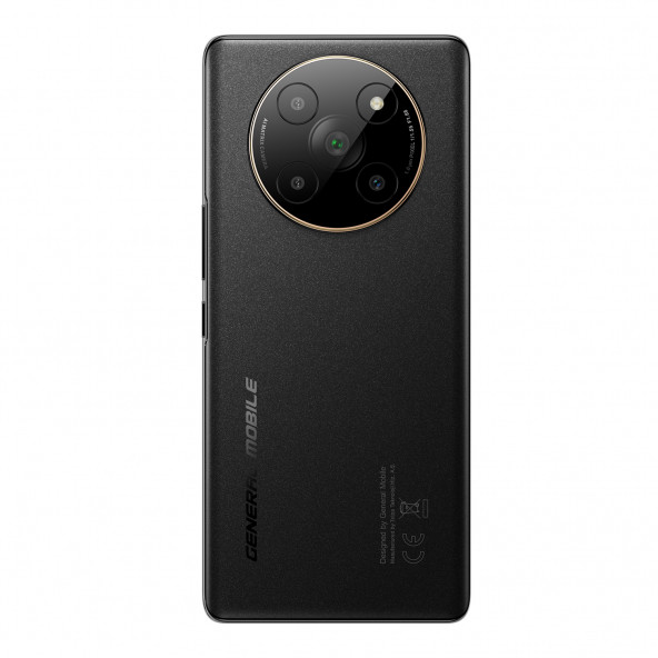 General Mobile GM Phoneix 5G Dual Carbon Black 8+256 GB Cep Telefonu - 5