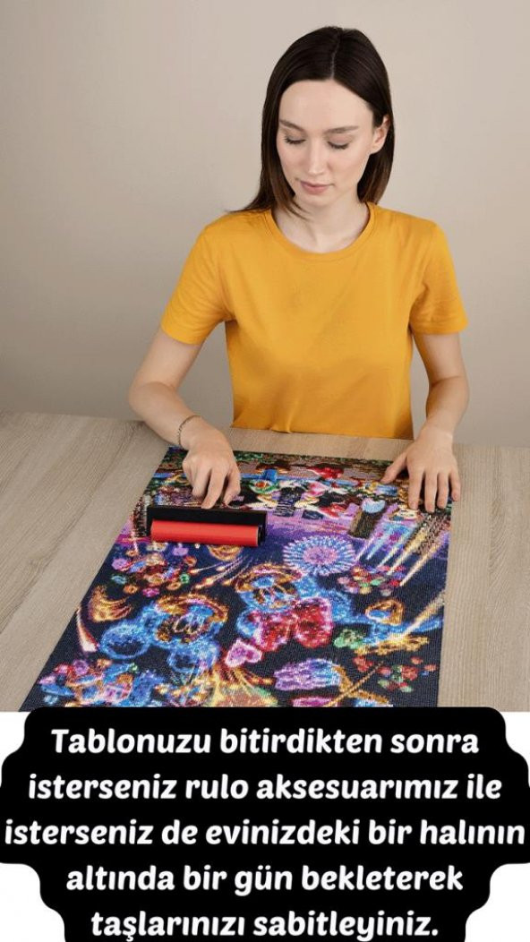 Movas Sanat Mirage 2000 Savaş Uçağı | Elmas Mozaik Tablo | Mozaik Puzzle  | 45x30 | E20203328 - 7