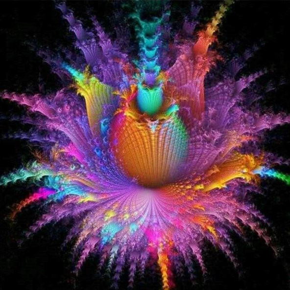 Movas Sanat Renk Patlaması | Elmas Mozaik Tablo | Mozaik Puzzle  | 45x45 | E20203434