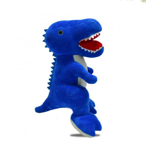 Peluş Dinozor 32 Cm. - Mavi