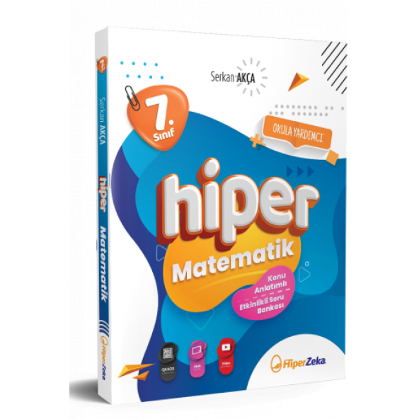 Hiper Zeka 7. Sınıf Hiper Matematik Konu Anlatımlı & Etkinlikli Soru Bankası Serkan Akça