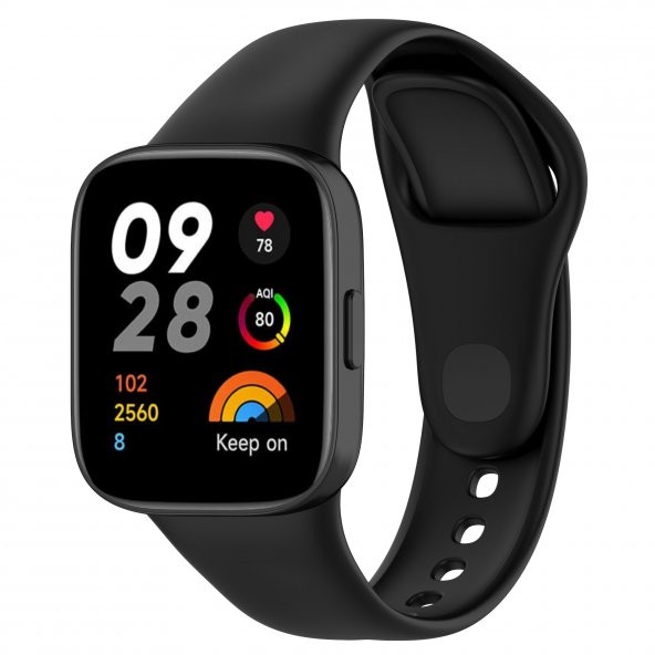 Xiaomi Redmi Watch 3 Zore KRD-81 Silikon Kordon