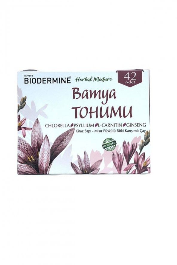Minera Bamya Tohumu Bitki Karışımlı Detox Çayı 42li - 4