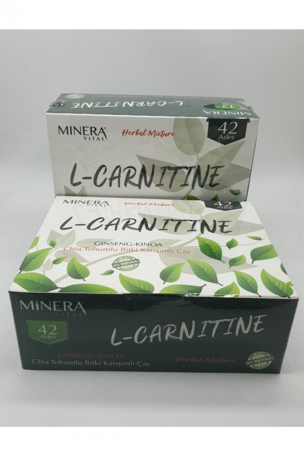 L-carnitine Ginseng Kinoa Bitki Karışım Lı Çay 2 Adet