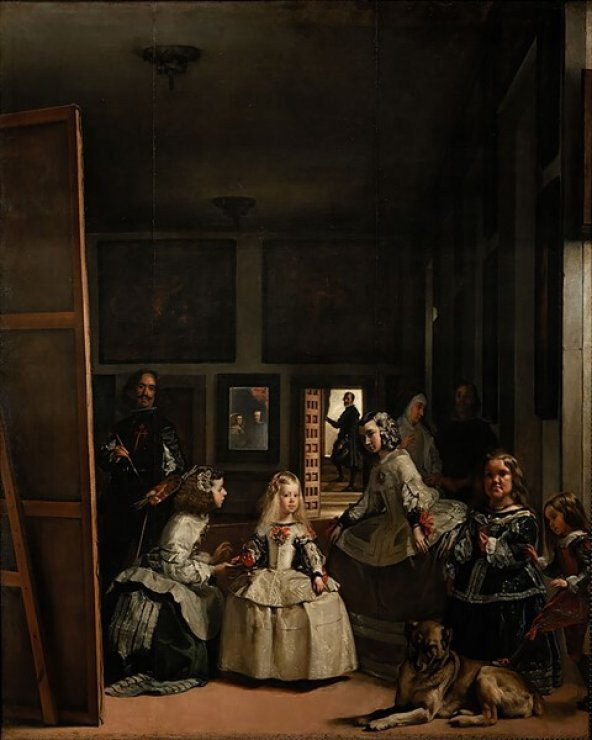 Movas Sanat Velasquez - Las Meninas (1656) | Elmas Mozaik Tablo | Mozaik Puzzle  | 40x50 | E20201966M