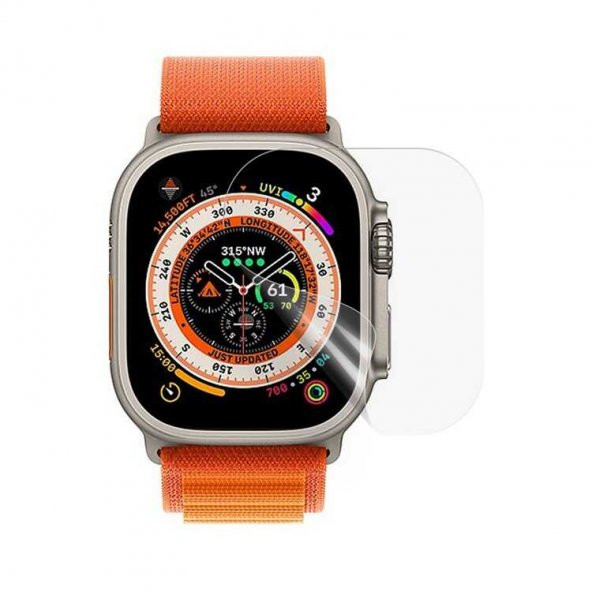 Apple Watch Ultra 49mm Zore Narr Tpu Body Ekran Koruyucu