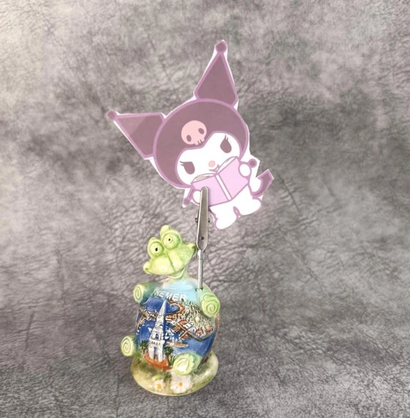 Notluk Masa Üstü 1Adet Okul Öğrenci Hediye Kırtasiye Sevimli Kaplumbağa - 2