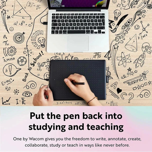 Wacom One Medium Grafik Çizim Tableti, Taşınabilir ve Çok Yönlü - 2