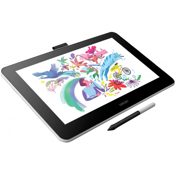 Wacom One HD Yaratıcı Kalem Ekranı, Ekranlı Çizim Tableti, 13.3 Inc