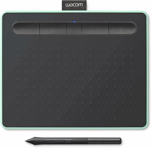 Wacom Intuos Küçük Bluetooth Grafik Çizim Tableti - Fıstık