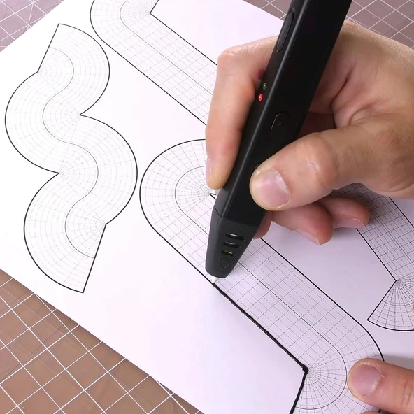 MYNT3D Super 3D Kalem, 1.75mm ABS ve PLA Uyumlu 3D Yazıcı Kalemi - 2