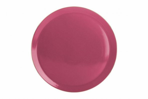 Porland Morocco Fuşya Düz Tabak 32 cm 04A+P018851