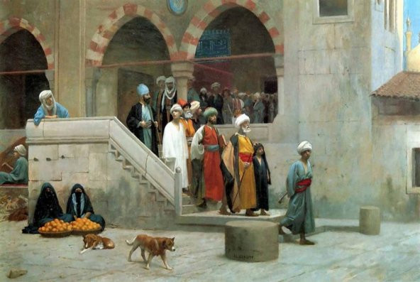 Movas Sanat Camiden Çıkanlar - Jean Leon Gerome | Elmas Mozaik Puzzle | 50x33 | E2020652