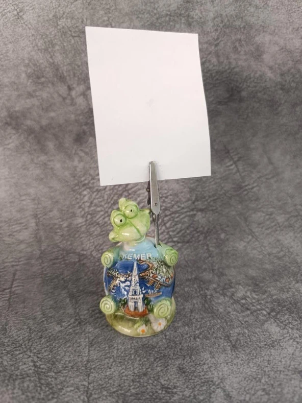 Notluk Masa Üstü 5 Adet Okul Öğrenci Hediye Kırtasiye Sevimli Kaplumbağa - 9