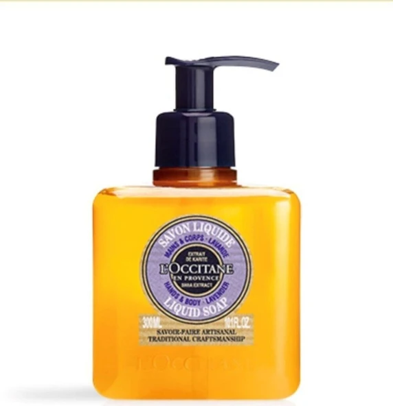 LOccitane Shea Lavender - Shea Yağı Lavanta Sıvı Sabun 300 ml