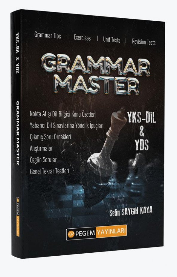 Grammar Master YKS - DİL YDS Pegem Yayınları
