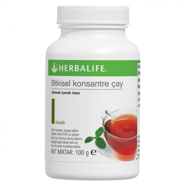 herbalife klasik çay bitkisel konsantre 100 gr