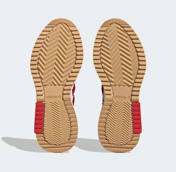 Adidas Retropy F2 Beyaz Kırmızı Erkek Günlük Koşu Yürüyüş Ayakkabısı HQ4359 - 3