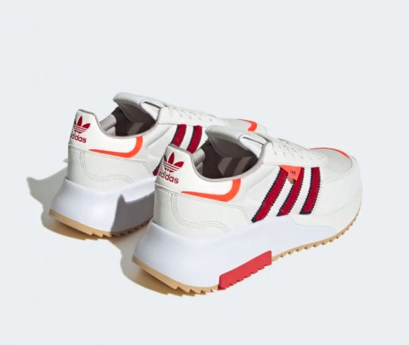 Adidas Retropy F2 Beyaz Kırmızı Erkek Günlük Koşu Yürüyüş Ayakkabısı HQ4359 - 5