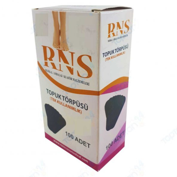Ayak Törpüsü Pedikür Topuk Törpüsü Yapışkanlı Kullan At Tek Kullanımlık Hijyenik 100 Lü Kutu - 2