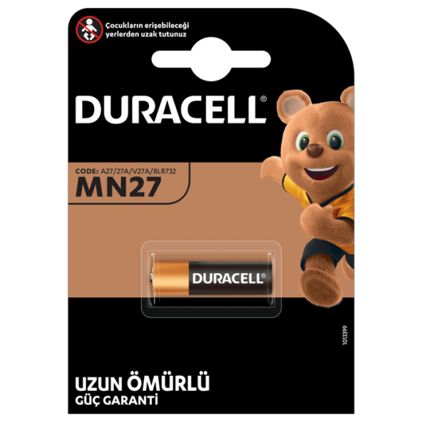 Duracell Mn27/27A Pil 1'li (579)
